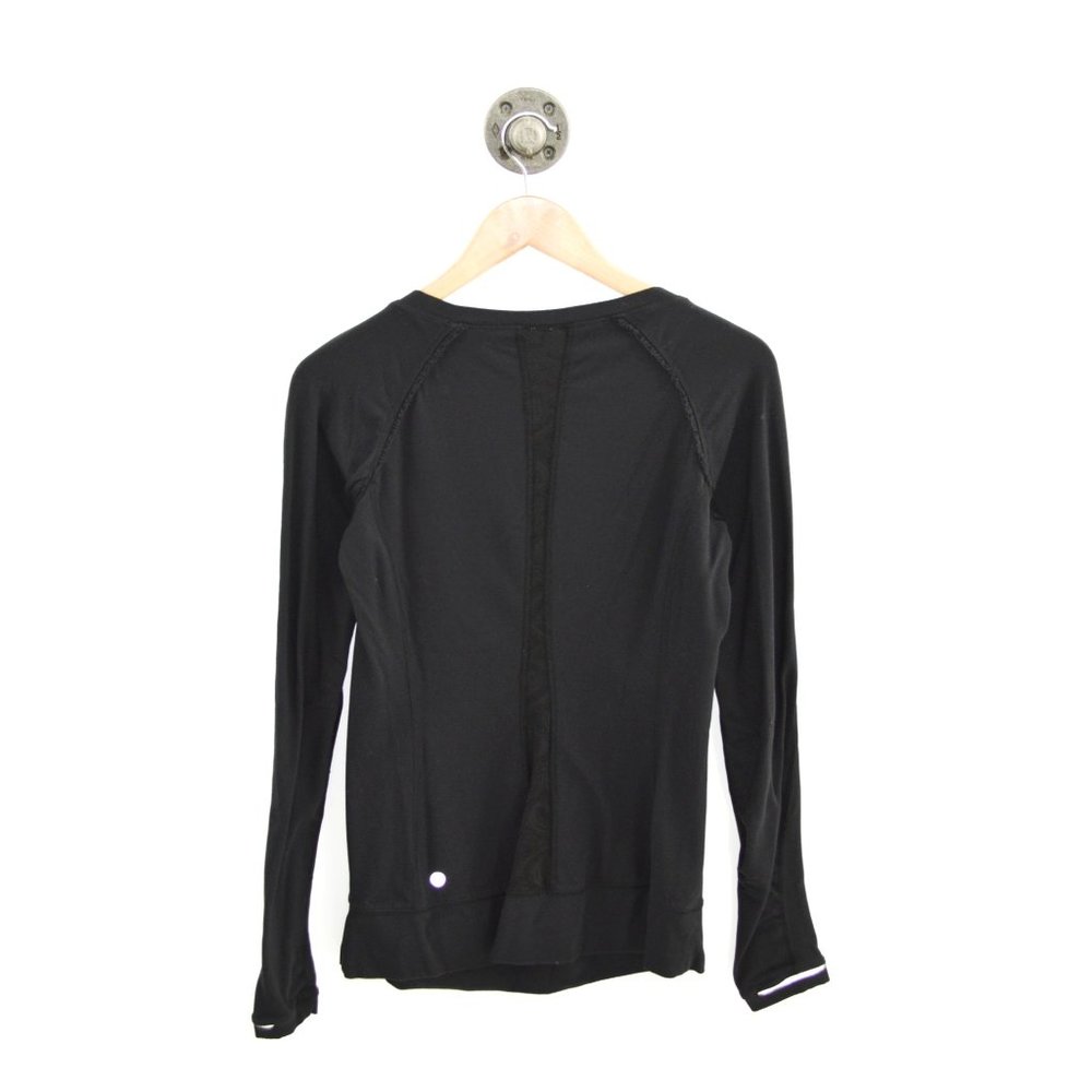Lululemon lace detail L/S Top #205-7 - Picture 3 of 3